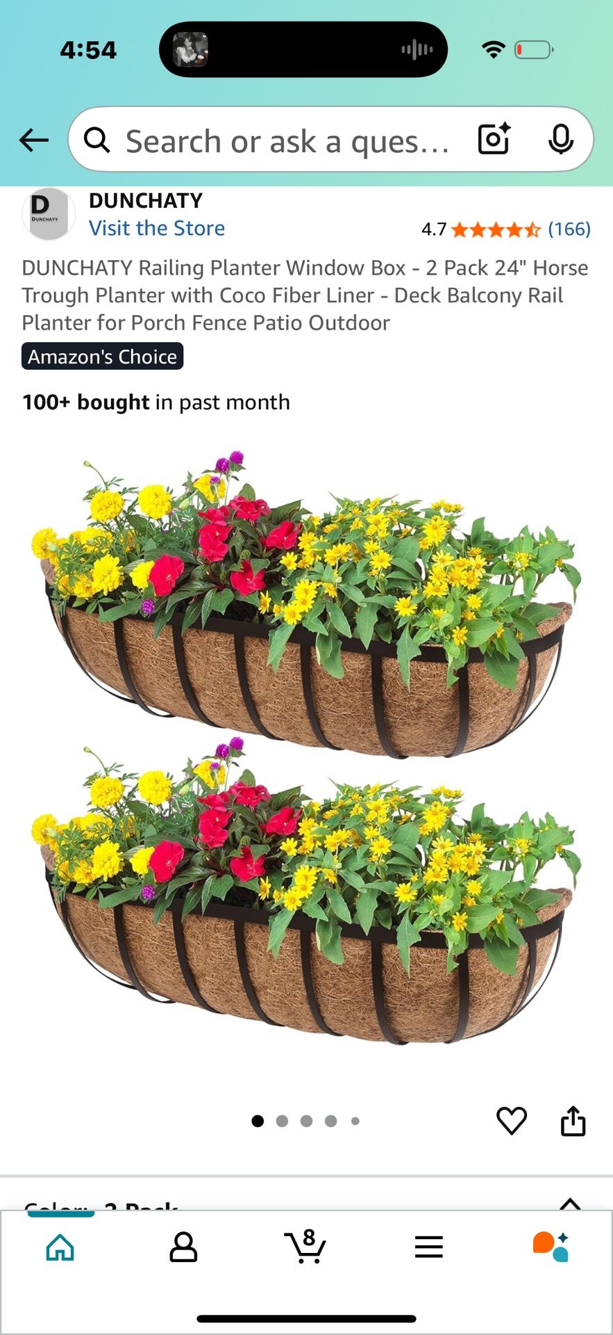 4 Outdoor Plant Holders