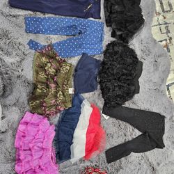 Girls 4t Skirts, Panta And Slippers
