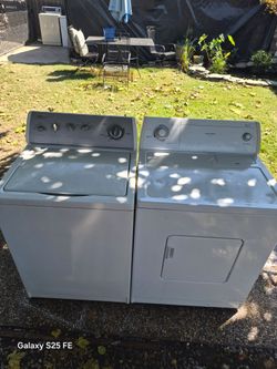washer n electric dryer for sale 350 30 day waranty
