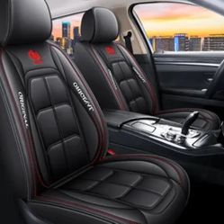 FrontSeat Cover 2-Seater Set, Universal Type, Suitable for Most Cars, Cars, SUV, Trucks 