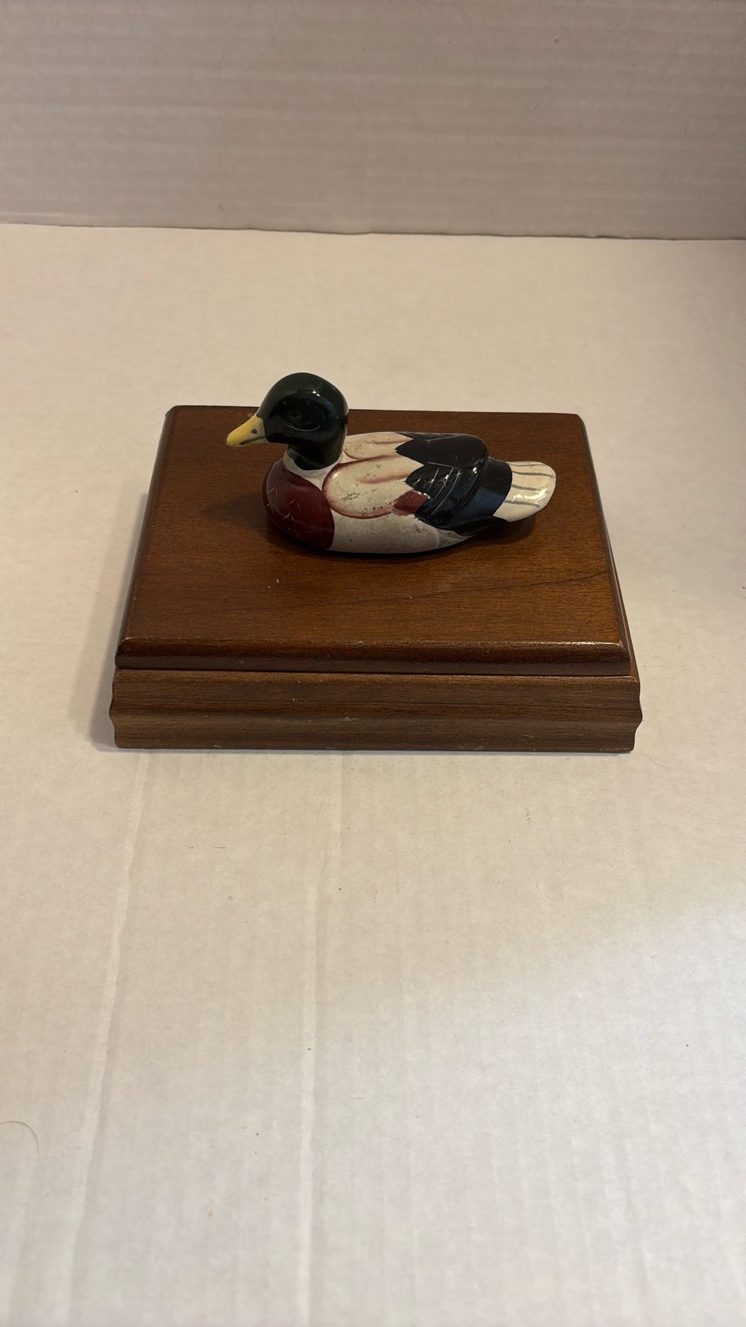 Duck Decoy Card Deck Holder