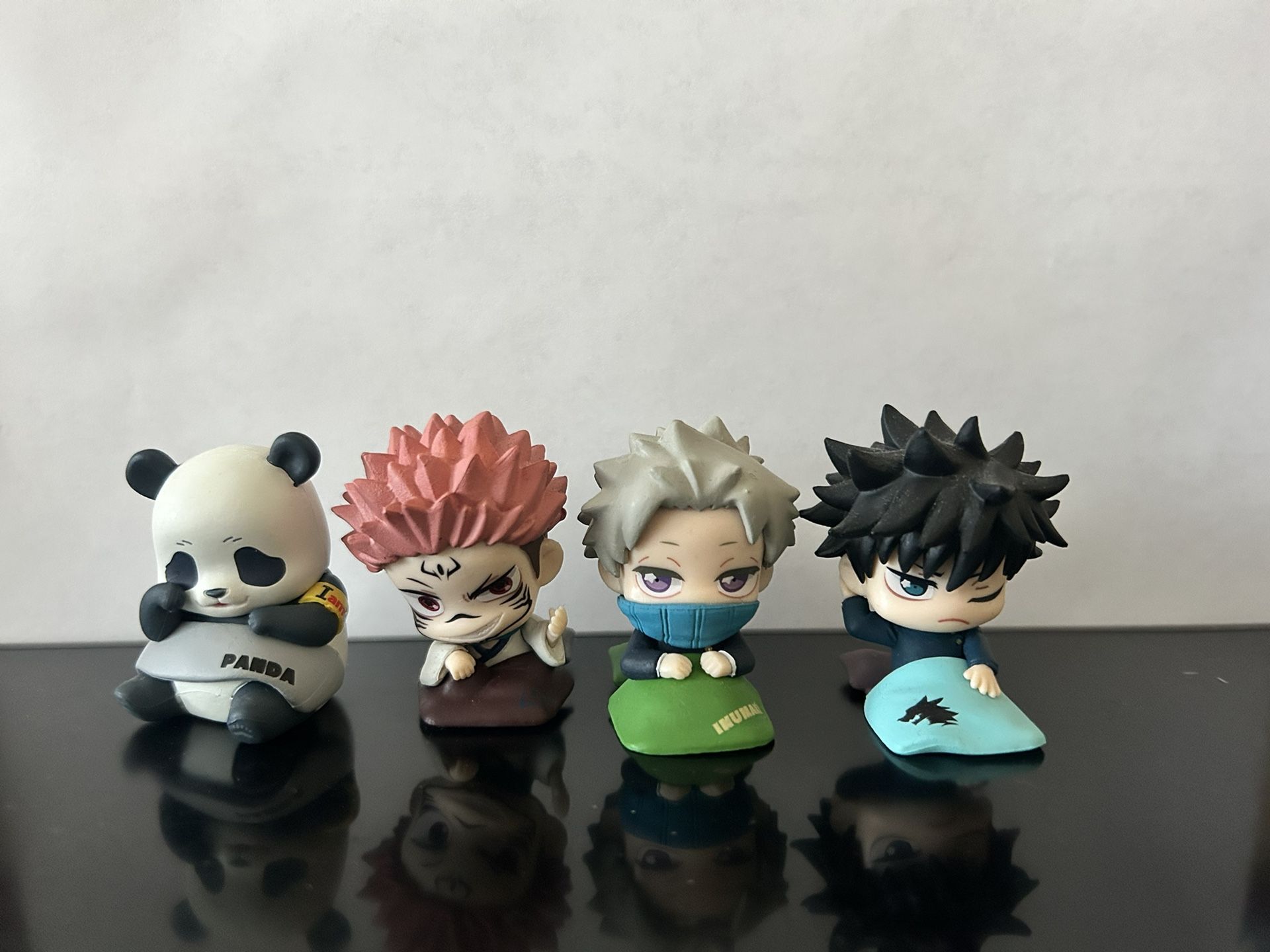 Jujutsu Kaisen Jjk Anime Mini Figures Megumi Fushiguro, Sukuna, Inumaki and Panda