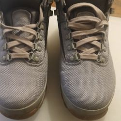 Gray Timberland Boots