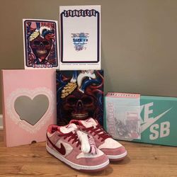 Strangelove SB Dunks.