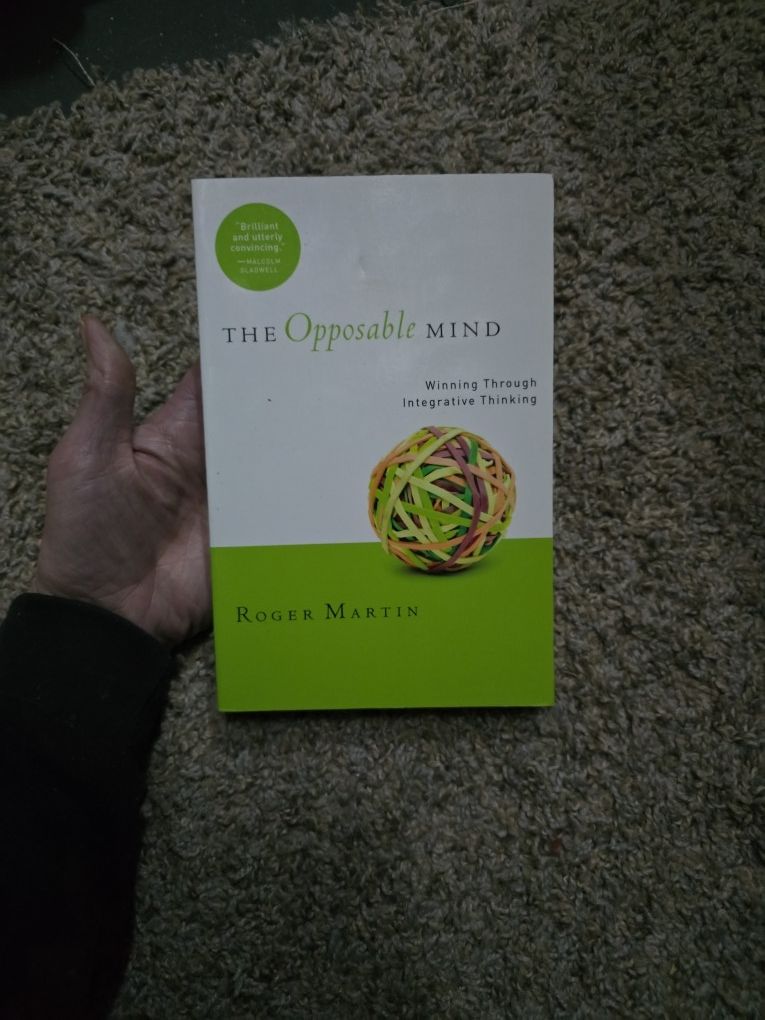 The Opposable Mind Book By Roger Martin