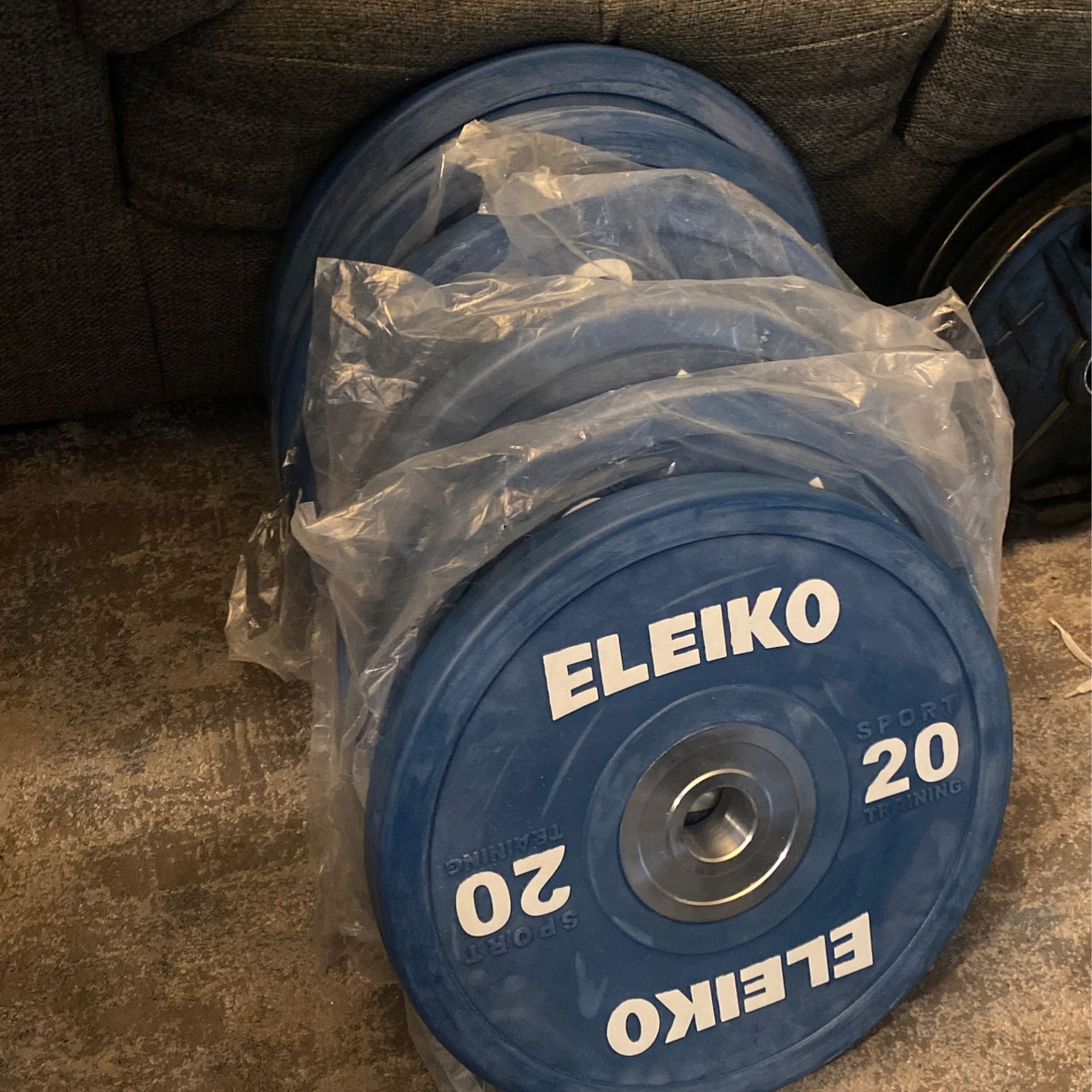 Eleiko Bumper Plates 45 Pnds