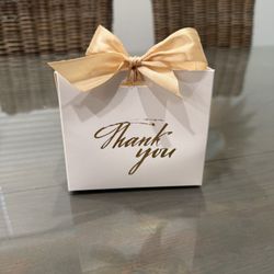 Thank You Gift Boxes (Weddings, Birthdays, Fundraisers, or Special Event)