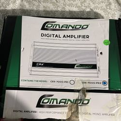 Commando 7k Amp  1Channel 2 Ohms
