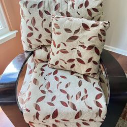 Kick Back Reclining Accent Chair