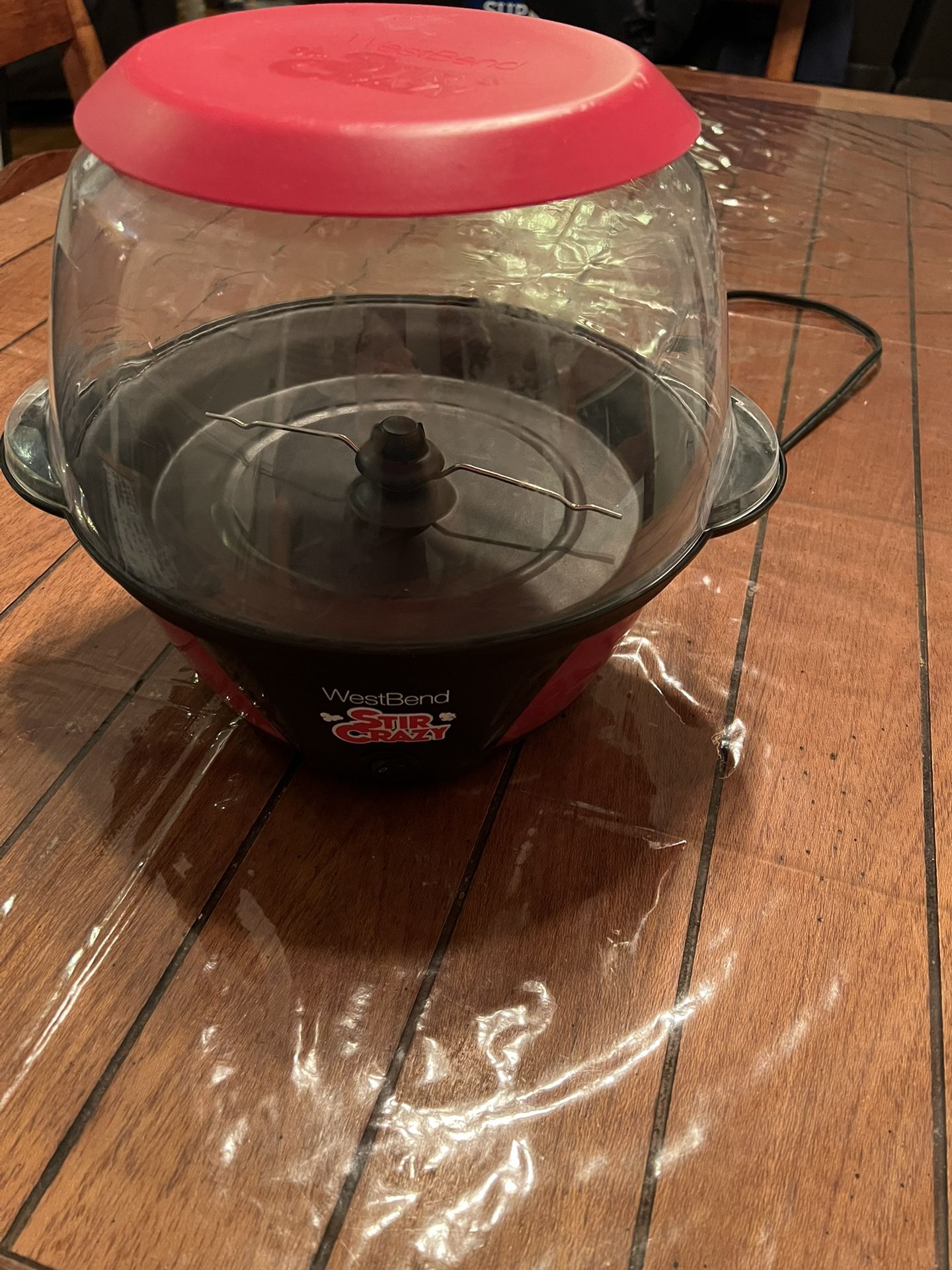 Westbend Stir Crazy Popcorn Machine