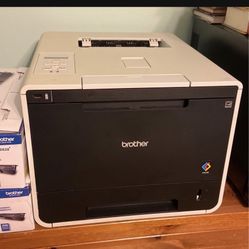 Brother HL-8350CDW Printer & Cartridges