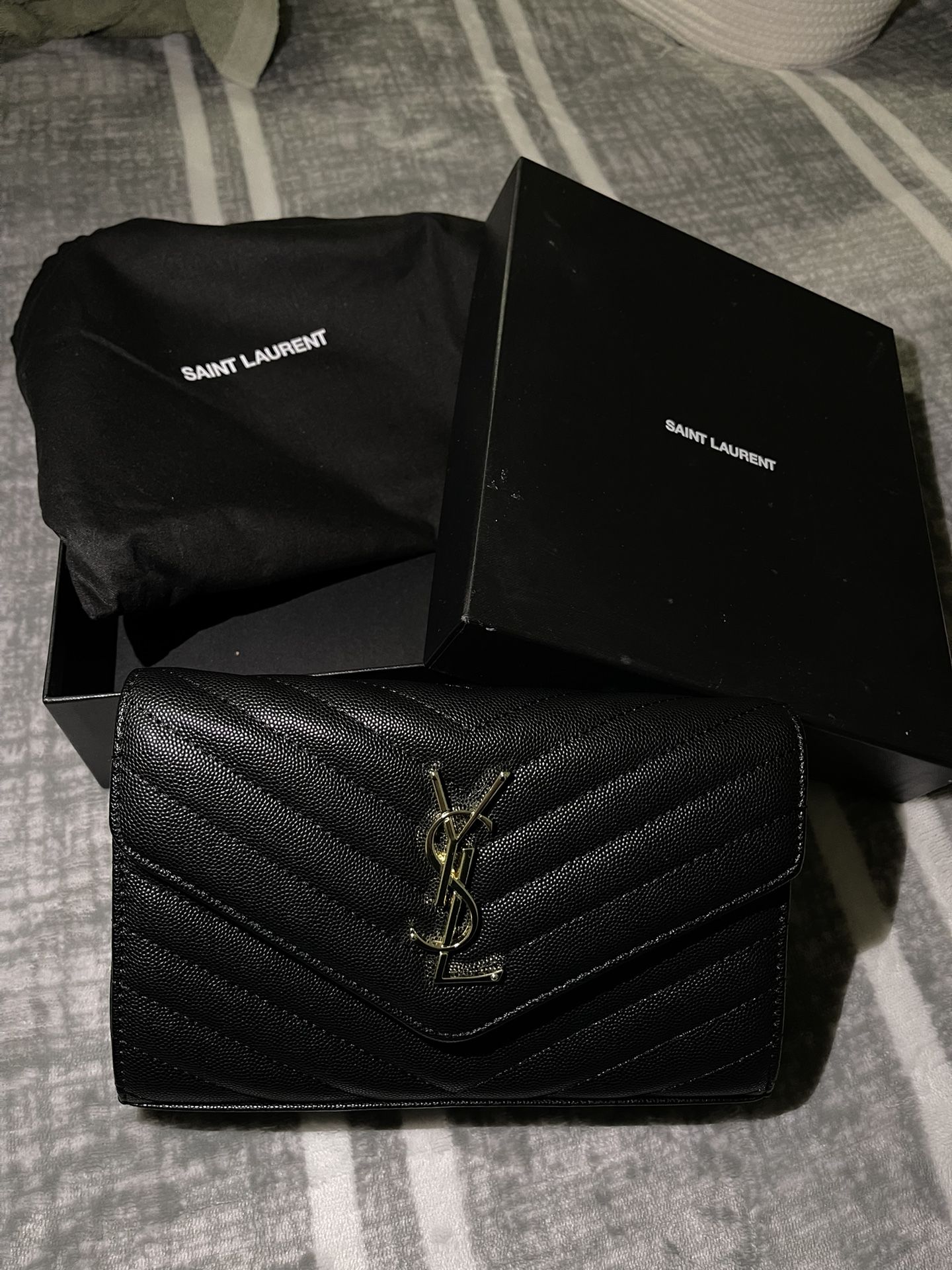YSL Monogram Leather Bag