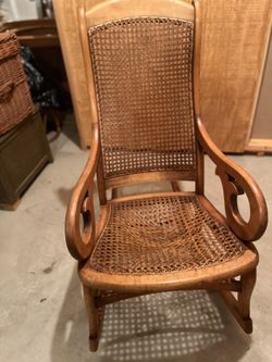 Lincoln Rocker - Cane Rocking Chair