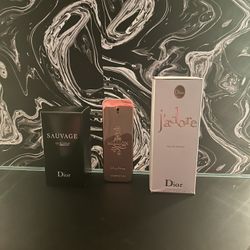 Dior Sauvage + Christian Dior J’adore + Paco Rabanne 1 Million | Authentic 100ml Each