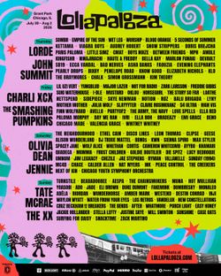 Lollapalooza VIP/ GA Tickets