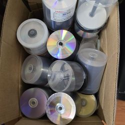 Blank CDs, DVDs, And Sleeves