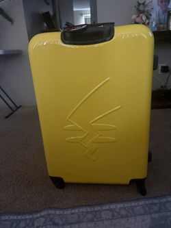 Large Pikachu Travel Luggage