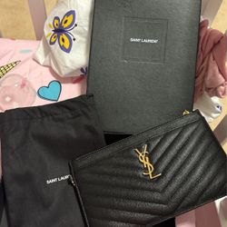 YSL Wristlet