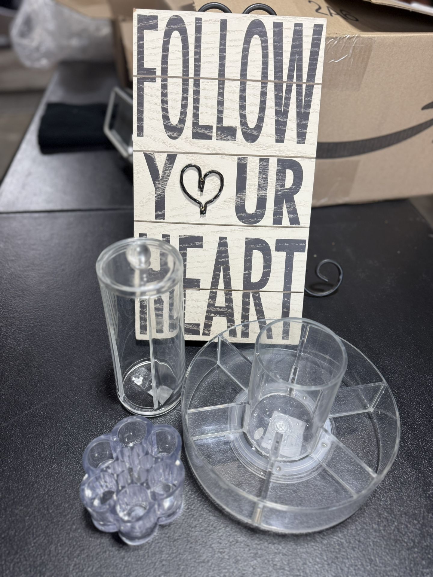 Makeup Organizers (free FOLLOW YOU HEART DECOR)