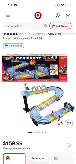 Mario kart hot wheels track