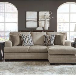 BRAND NEW Ashley Stonemeade sofa with reversible chaise lounge.