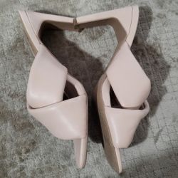 Qupid Womens Nude Heels Size 9,