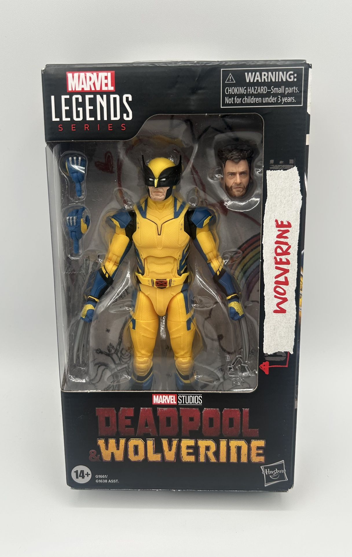 Hasbro Marvel Studios Legends Deadpool Wolverine Wolverine Action Figure