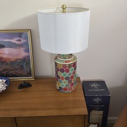 Beautiful table lamp - light bulb included