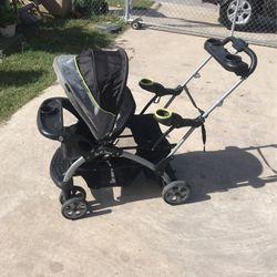 Double Stroller Sit And Stand 