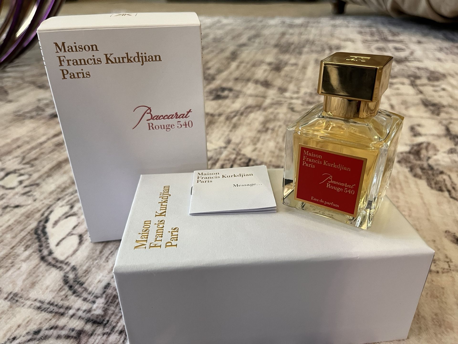 Women’s Baccarat Rouge 540 3.4 Fl Oz SEALED