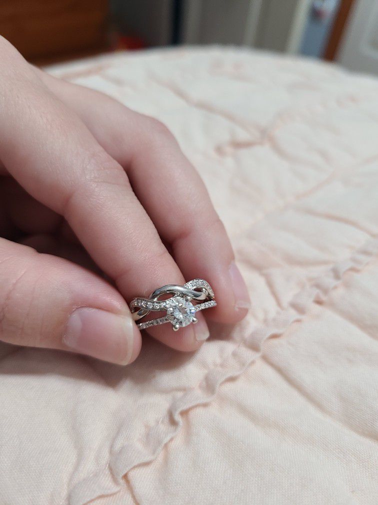 Beautiful Engagement Ring And Wedding Band