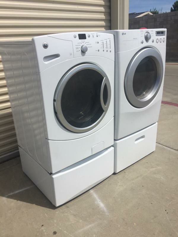 LG washer GE Electric Dryer