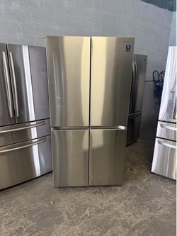 36” SAMSUNG FRIDGE REFRIGERATOR NEVERA HELADERA FRIO REFRIGERADOR GOOD CONDITION DELIVERY 🚚 FREE WARRANTY 100 DAYS 7️⃣8️⃣6️⃣4️⃣2️⃣0️⃣1️⃣3️⃣4️⃣7️⃣