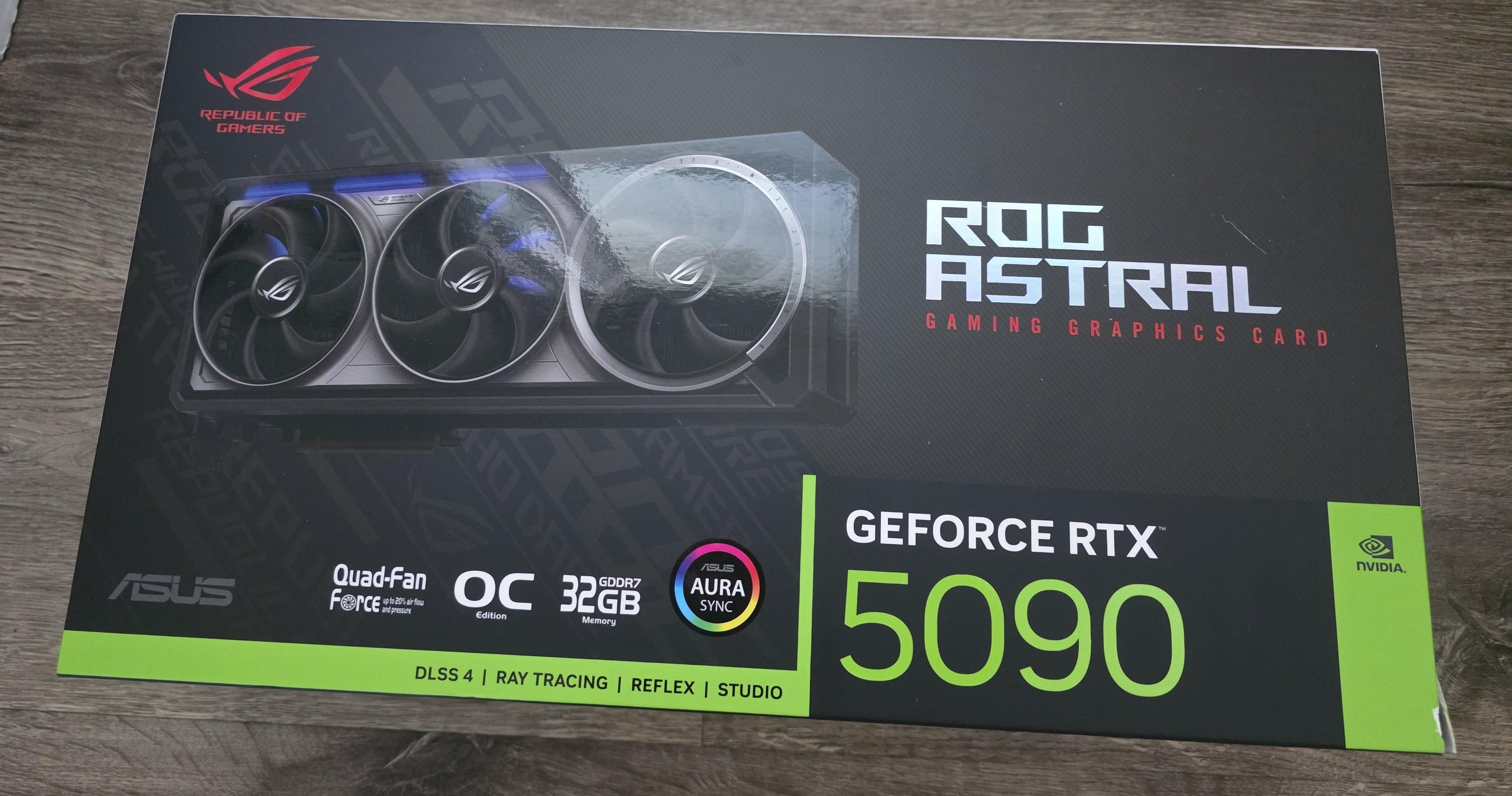 Read Post! Swapping Only! ASUS ROG ASTRAL OC 5090 BLACK GPU! I want ...