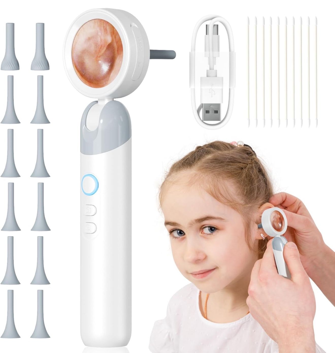 Otoscope Ear Camera with 1.38'' Screen ( Brand New )