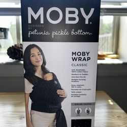 Moby X Petunia Pickle Bottom baby carrier wrap