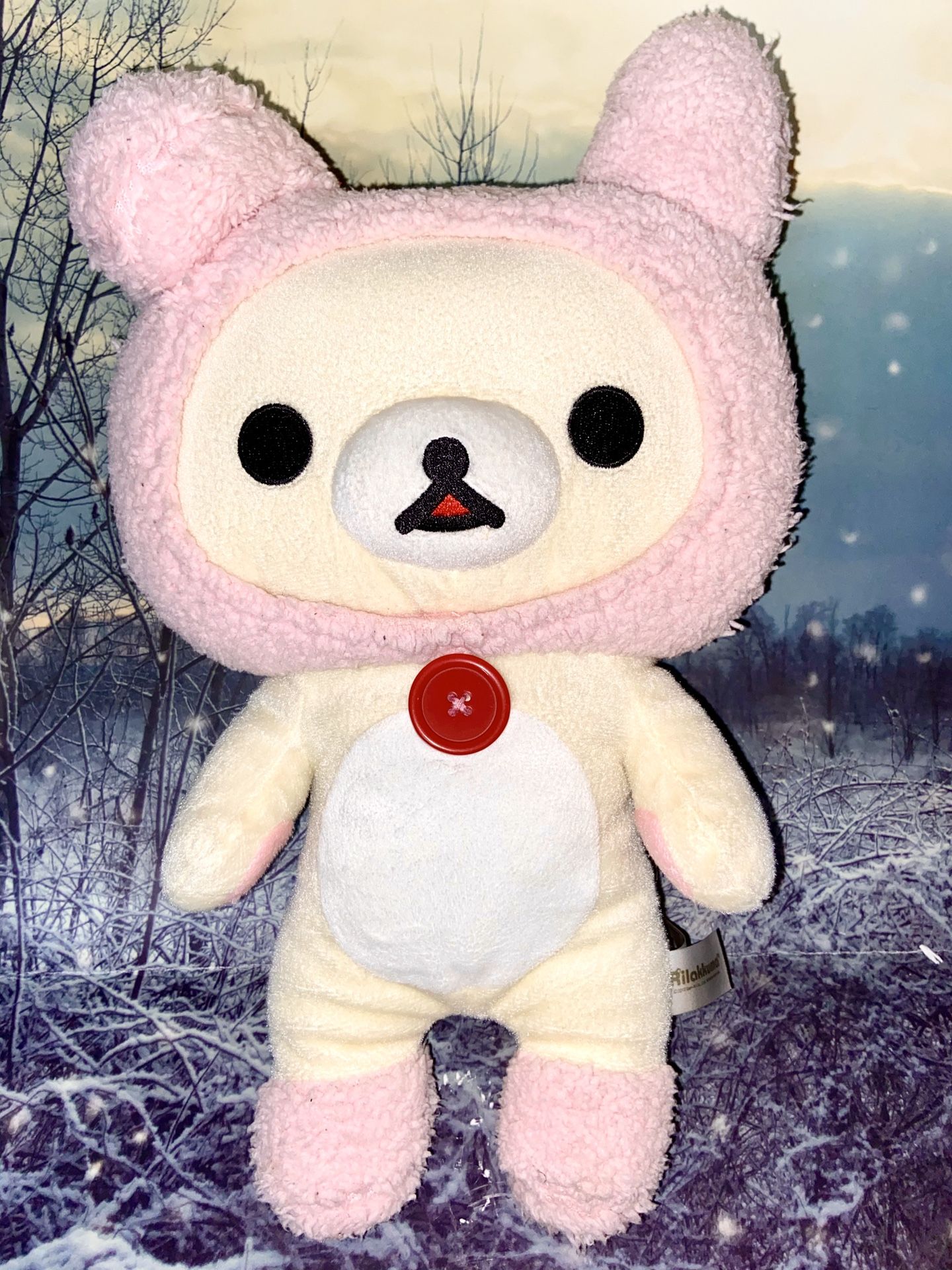 Rilakkuma pink 15” plush