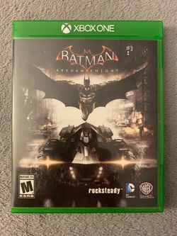 Batman Arkham Knight Xbox One Video Game WB Games DC Comics Rocksteady 2015