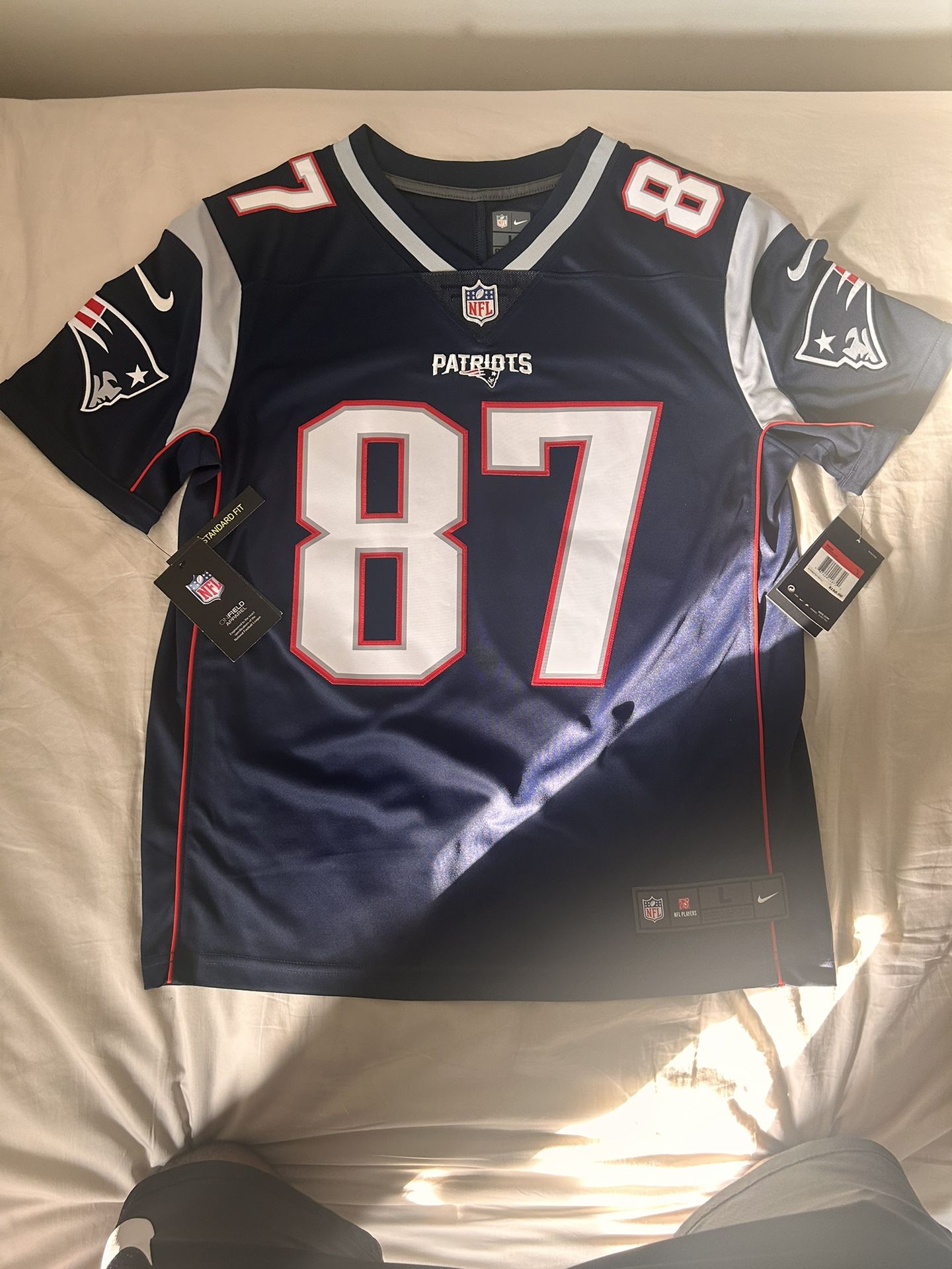 BRAND New Rob Gronkowski Patriots Nike On Field Jersey