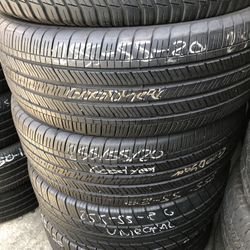 255/55r20 Used Set Of 4 Good Condition Installed And Balanced Included
