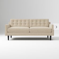 NEW IN BOX- West elm loveseat