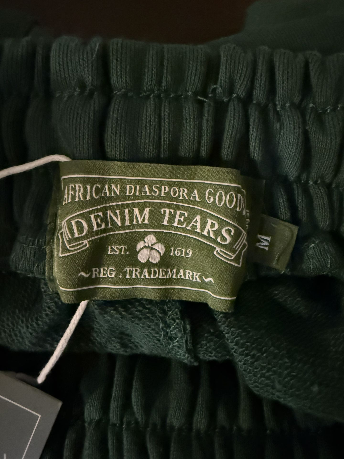 Denim Tears The Cotton Wreath Shorts Green