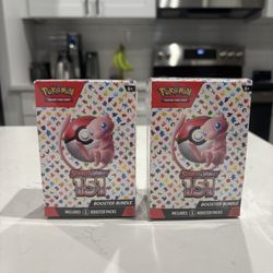 Pokemon TCG: Scarlet Violet 151 Booster Bundle SV3.5 (lot of 2)
