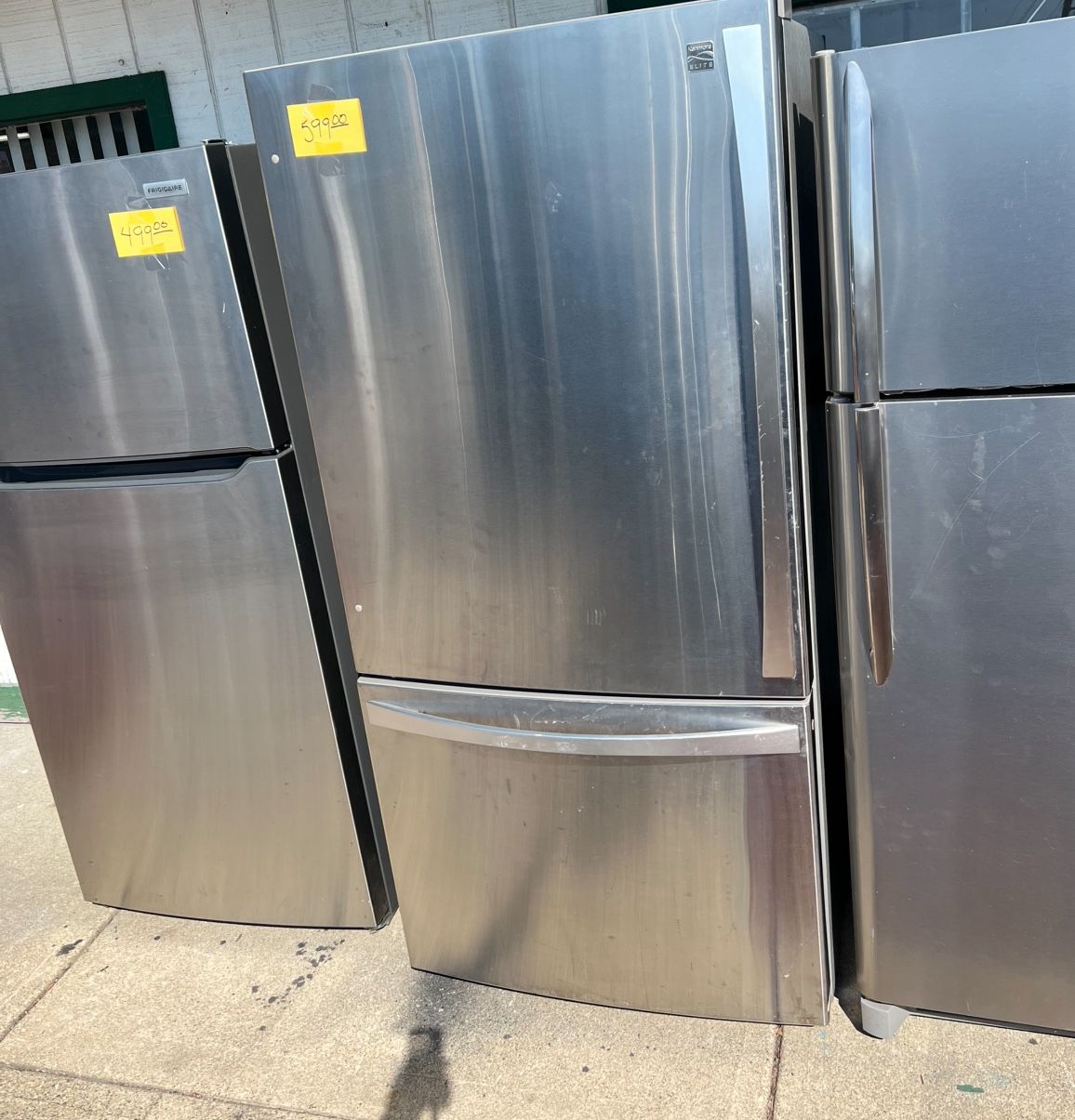 Stainless Steel Refrigerator Saves 