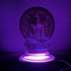 Acrylic Buddha LED Table/Night Lamp
