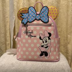 Minnie Mouse Pink Backpack
