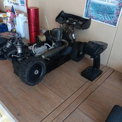 Rc Nitro Buggie, Mac 28, Starter box, Remote Control.