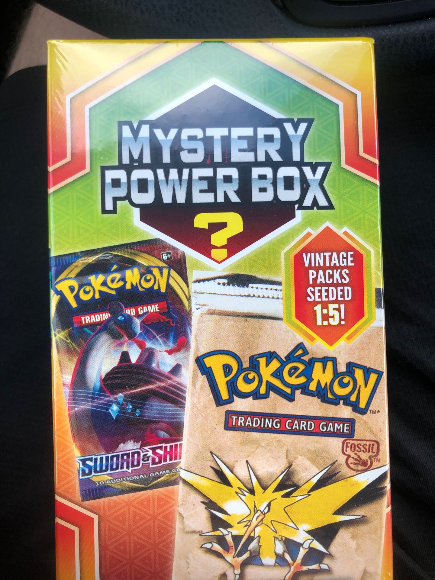 Pokemon Mystery Box find vintage packs!!