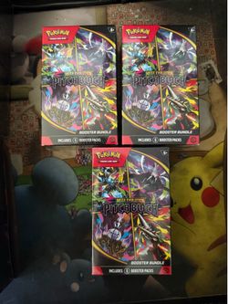 Pitch black booster bundle pokemon