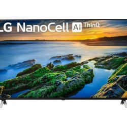 LG 65" Class NanoCell 8 Series 4K UHD Smart TV with AI ThinQ (65NANO80UPA)